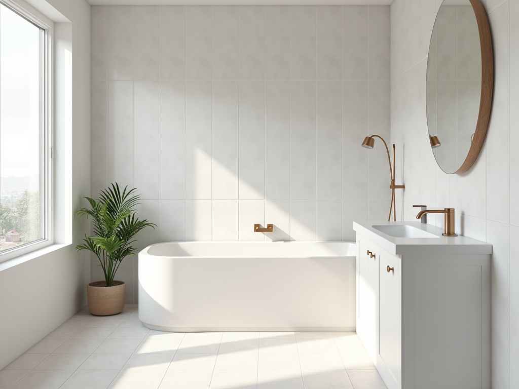 Gerenoveerde moderne badkamer