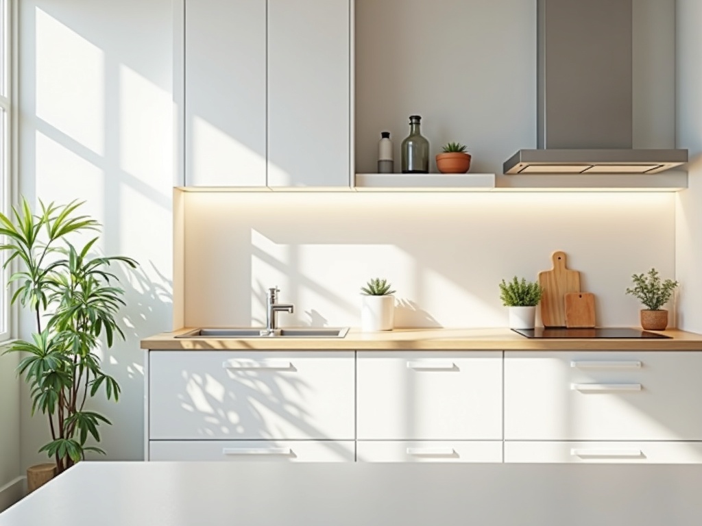 Net geplaatste moderne keuken