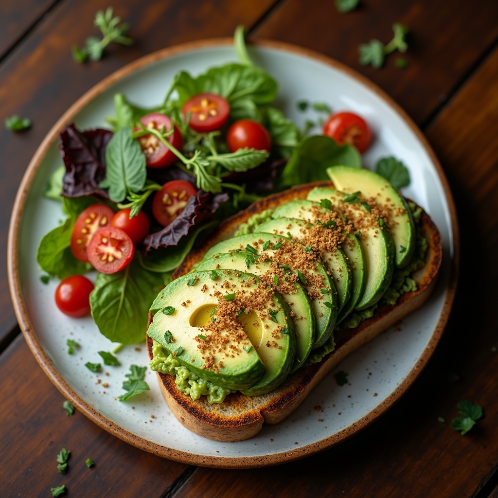 Mooi opgemaakte lunch